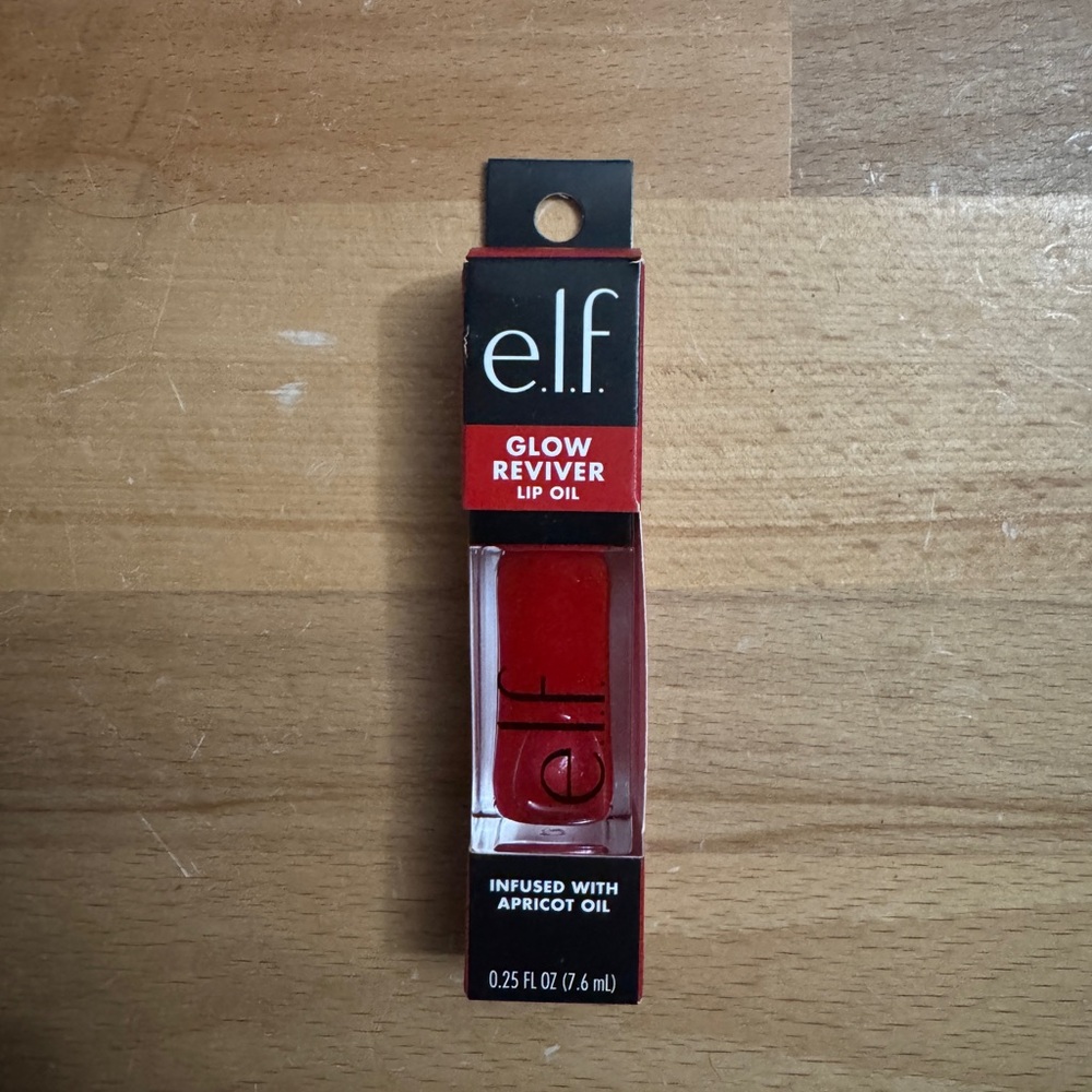 ELF Glow Reviver Lip Oil - Red